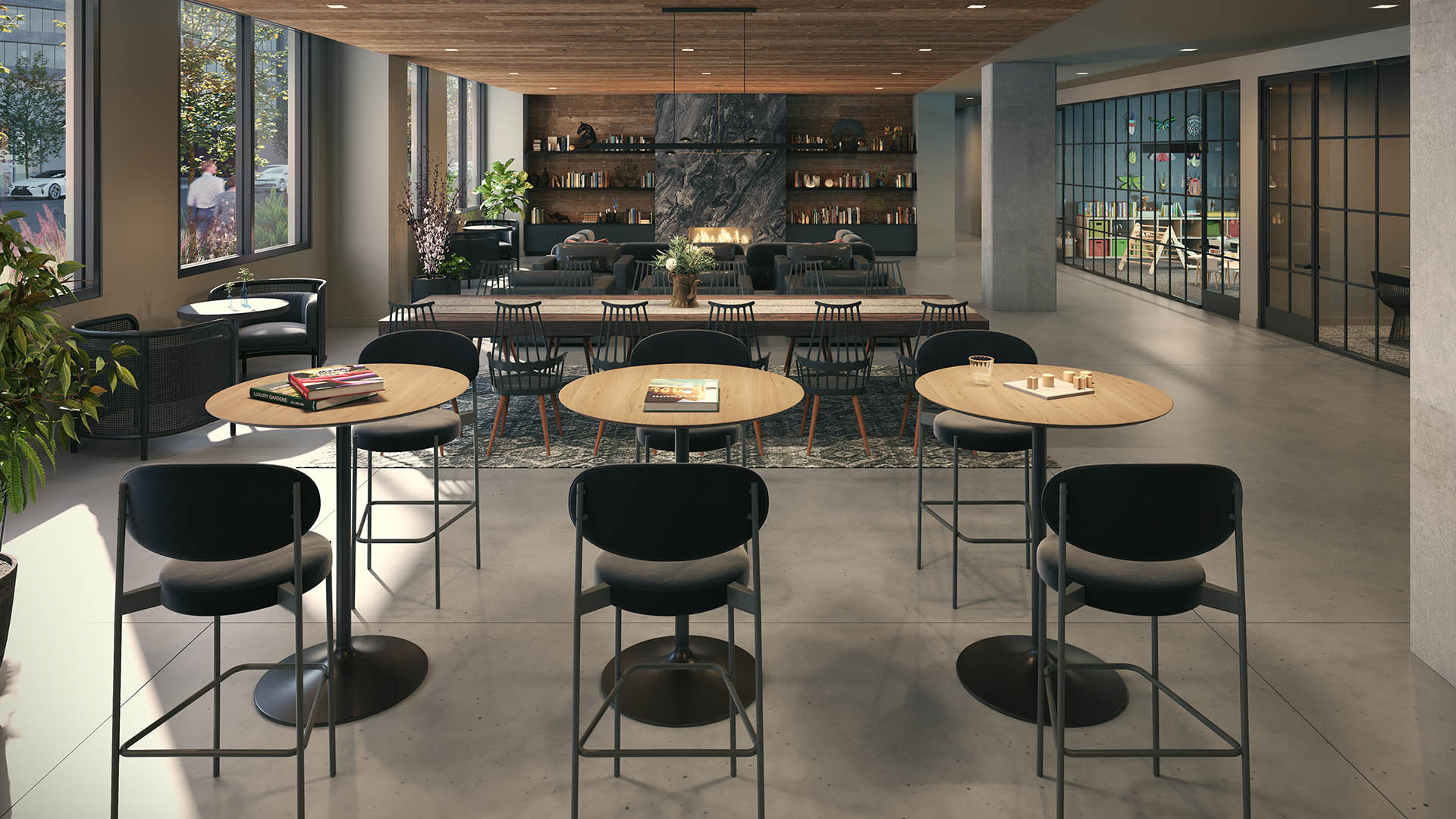 Dining area Rendering