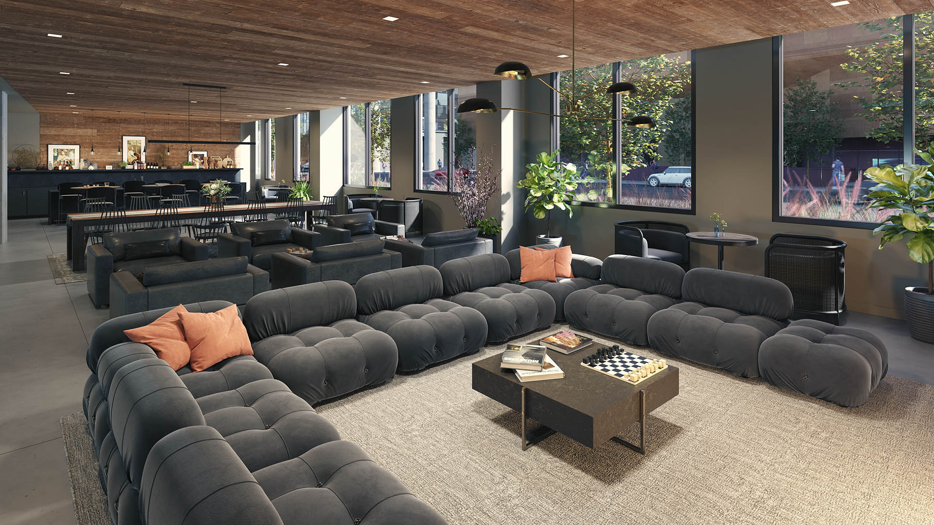 Living Area Rendering